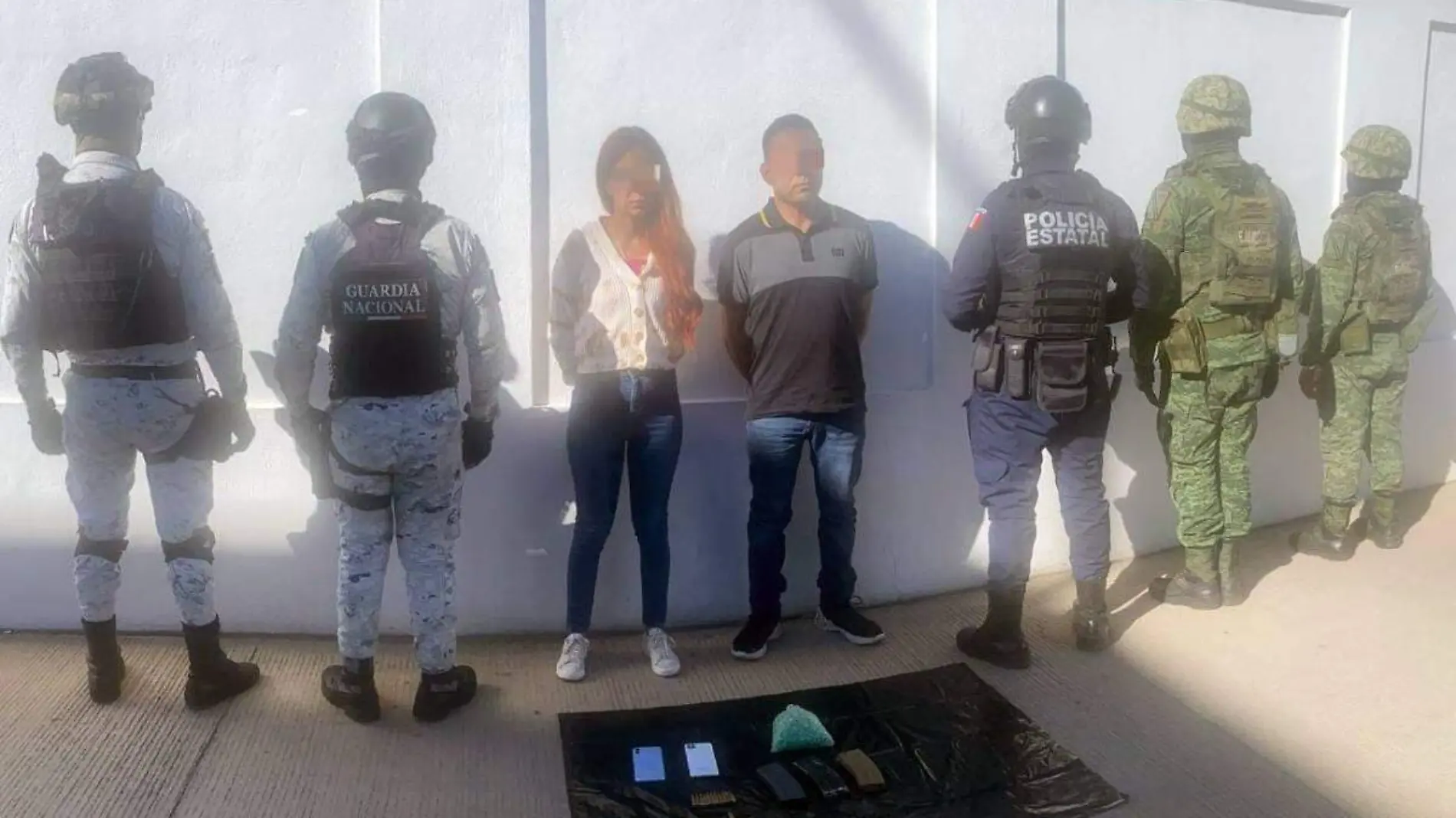 Presuntos delincuentes detenidos